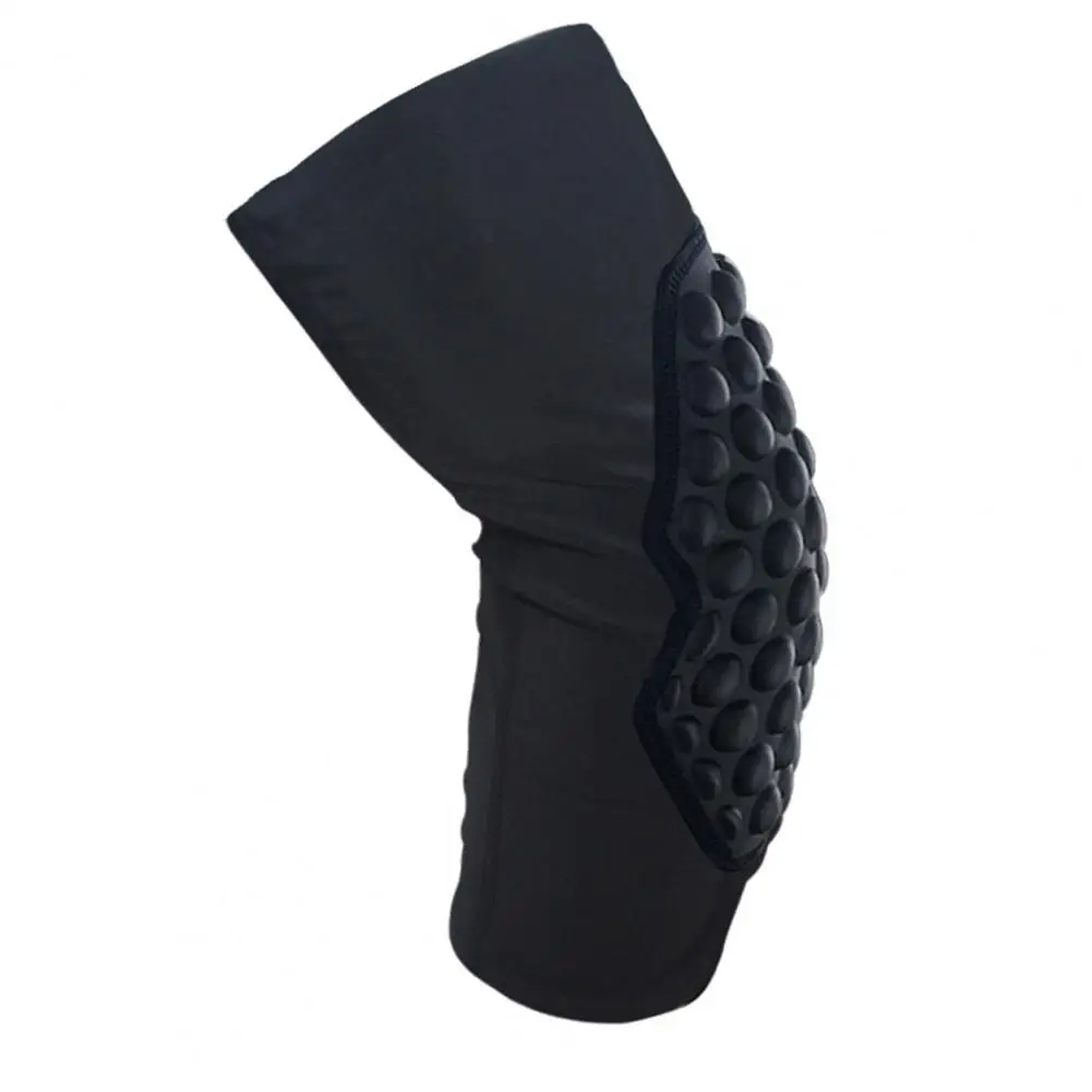 

Knee Pad High Elasticity Moisture Wicking Quick Dry EVA Anti-collision Non-slip Basketball Football Knee Compression Sleeve