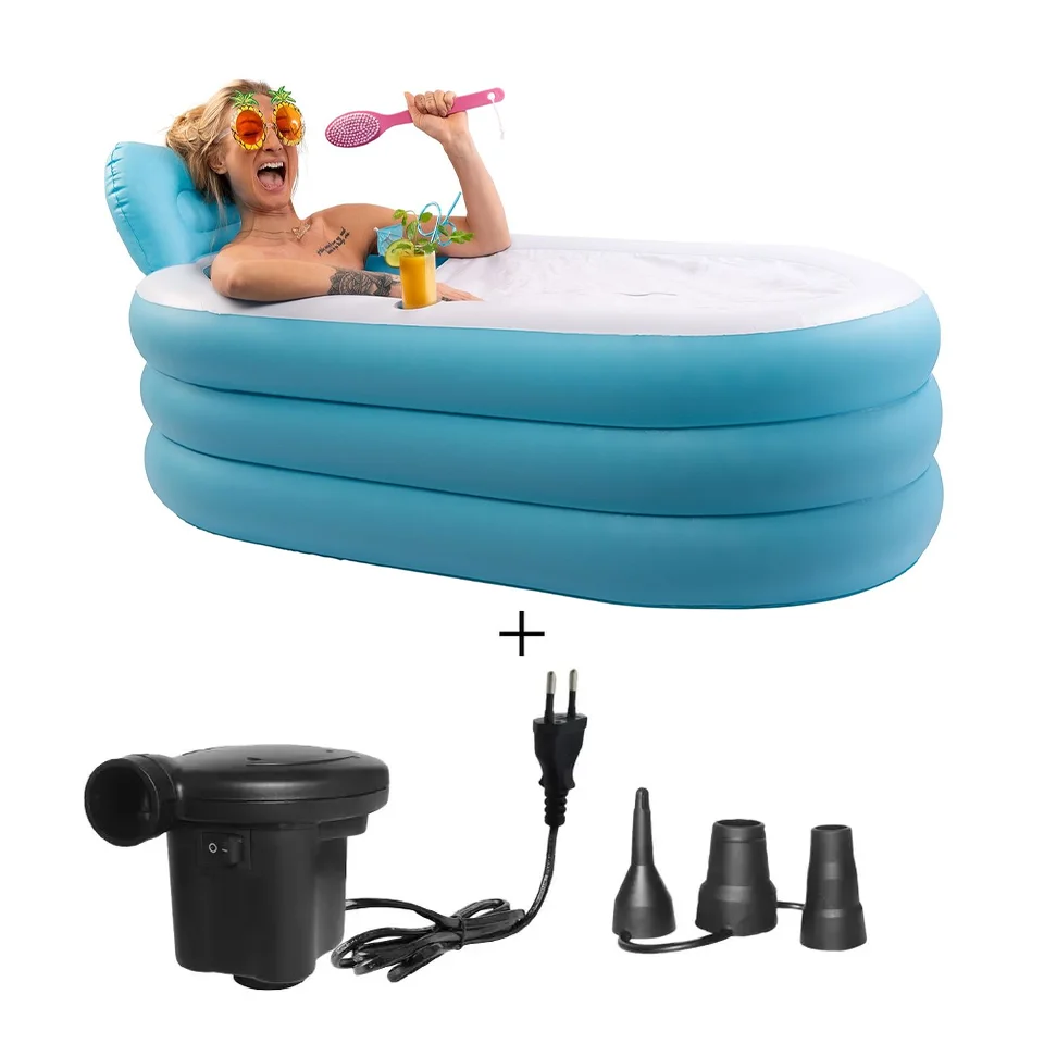 Inflatable Adult SPA Bathtub Small Size Easy Inflate PVC Inflatable Bathtub