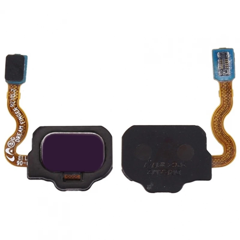 Pulsante Home Per Samsung Galaxy S8 / S8 Plus Flex Footprint Touch Id Cavo Viola # Samsung Galaxy S8 (Sm-G9500, Sm-G950A, Sm-G950F, Sm-G950Fd, Sm-G950