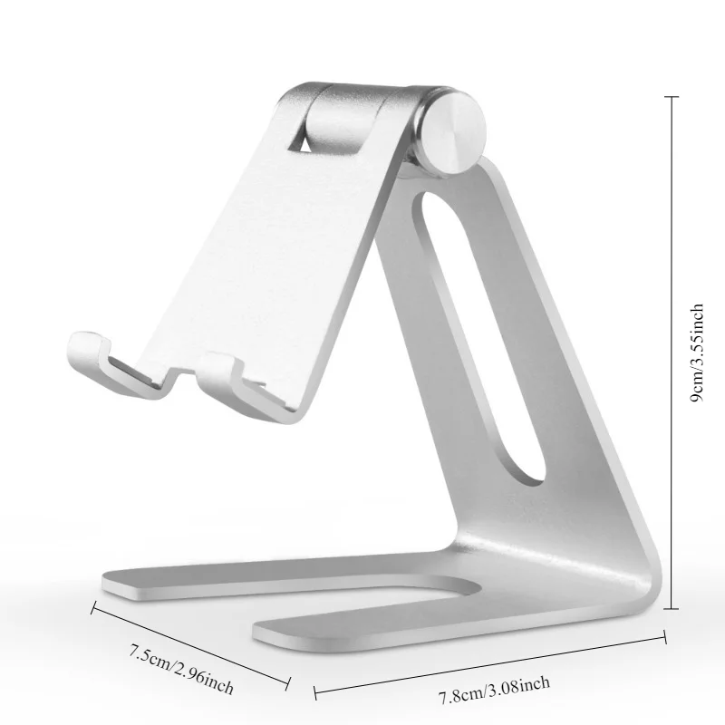 New Lazy Mobile Phone Bracket for IPad Tablet Desktop Bracket Bed Chasing Drama Adjustable Live Stand Aluminium Alloy Anti-slip