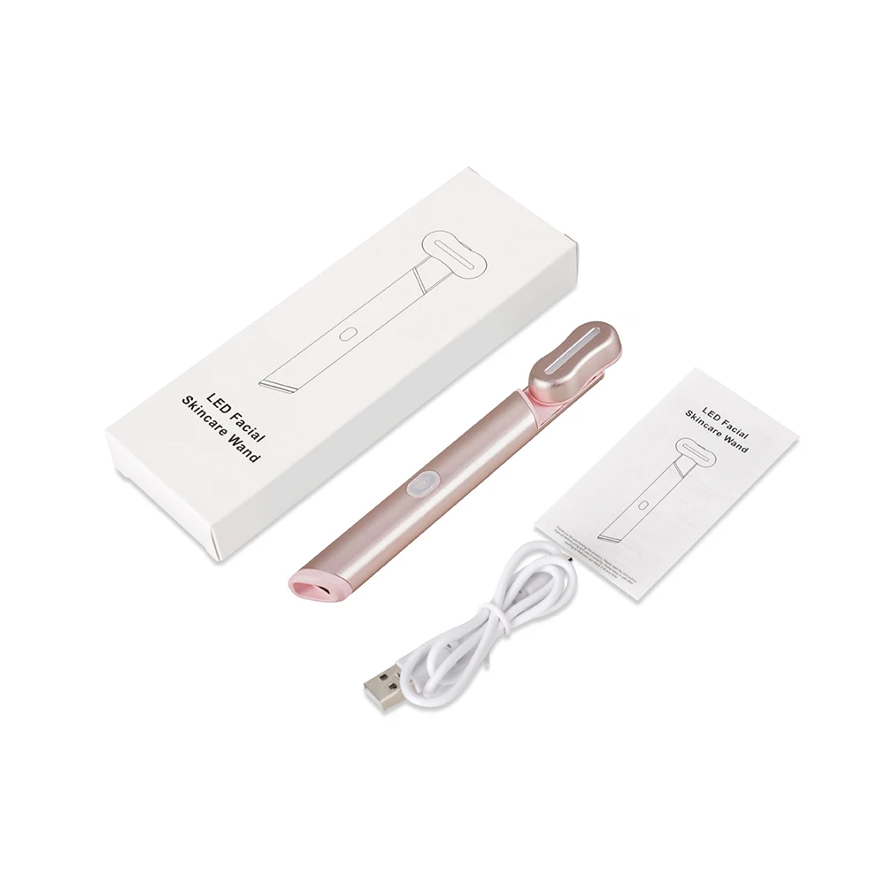 Eye Massager Beauty Eye Massager Device Anti Dark Circle Rechargeable EMS Vibrator Face Lifting Device Skin Care 3-in-1 Function