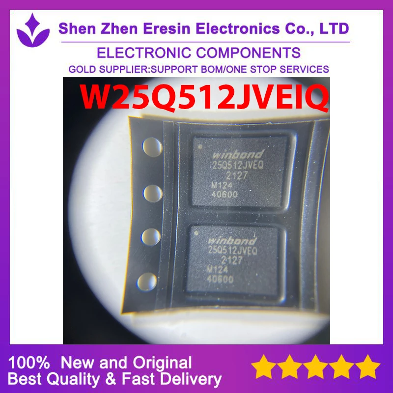 

Free shipping 10PCS/LOT W25Q512JVEIQ WQFN8 New and original