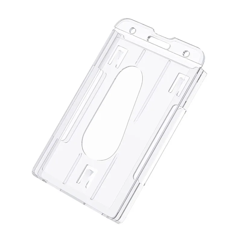 ID Tag Business Work Card Cover Sleeve Credit Card Holder Case