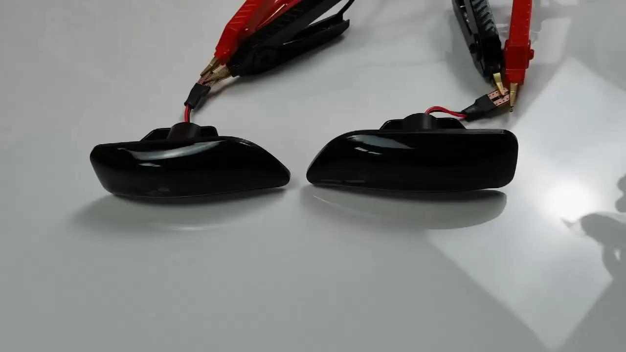 IJDMTOY JDM - Kit De Luz De Marcador Frontal Y Lateral Frontal Con Lente Ahumada 3D ámbar