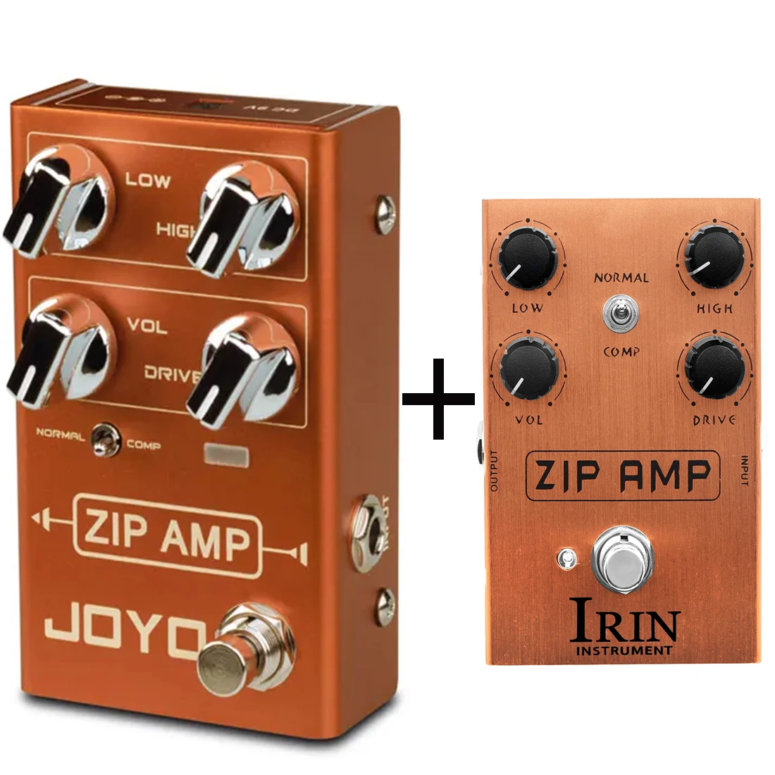 

JOYO R-04 ZIP Orange Mini Overdrive Guitar Effects Pedal Rocker Strong Compression Overdrive Pedal Bass Pedal Guitar Accessories