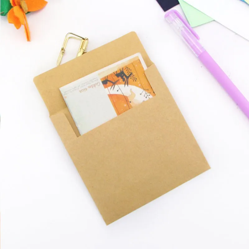 Square Candy Envelope colorful Tool Greeting Card for letters love stripe DIY Gift 10*10cm 100Piece