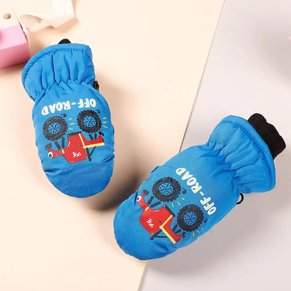 Ski Gloves Winter Gloves Baby Mittens Cute Cartoon Winter Children Ski Gloves