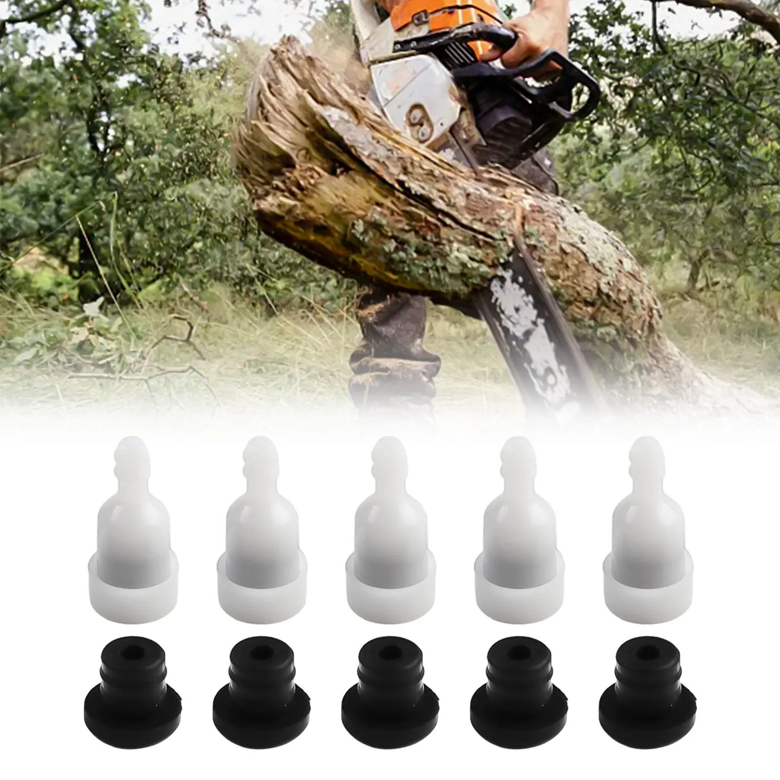 

Premium Replacement Fuel Tank Breather Vent Air Check Valve for Chinese For Chainsaw Brushcutter Trimmer Pack of 5