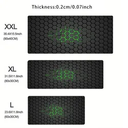 XXL Soft Hexagon Mousepad for Desktop and Office Use (HEX Hexagon)
