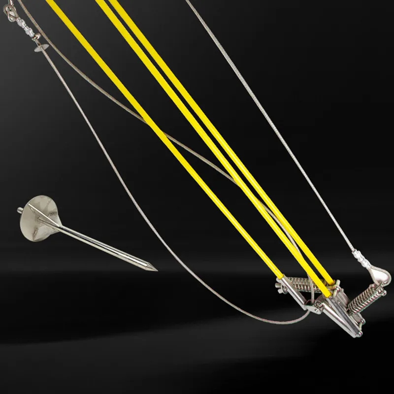 Dog Training Dog Bite Boom Stainless Steel Base Wire Rope Fiber Rod Durable Double Row Bite Rod Pet Training Agility Supplies