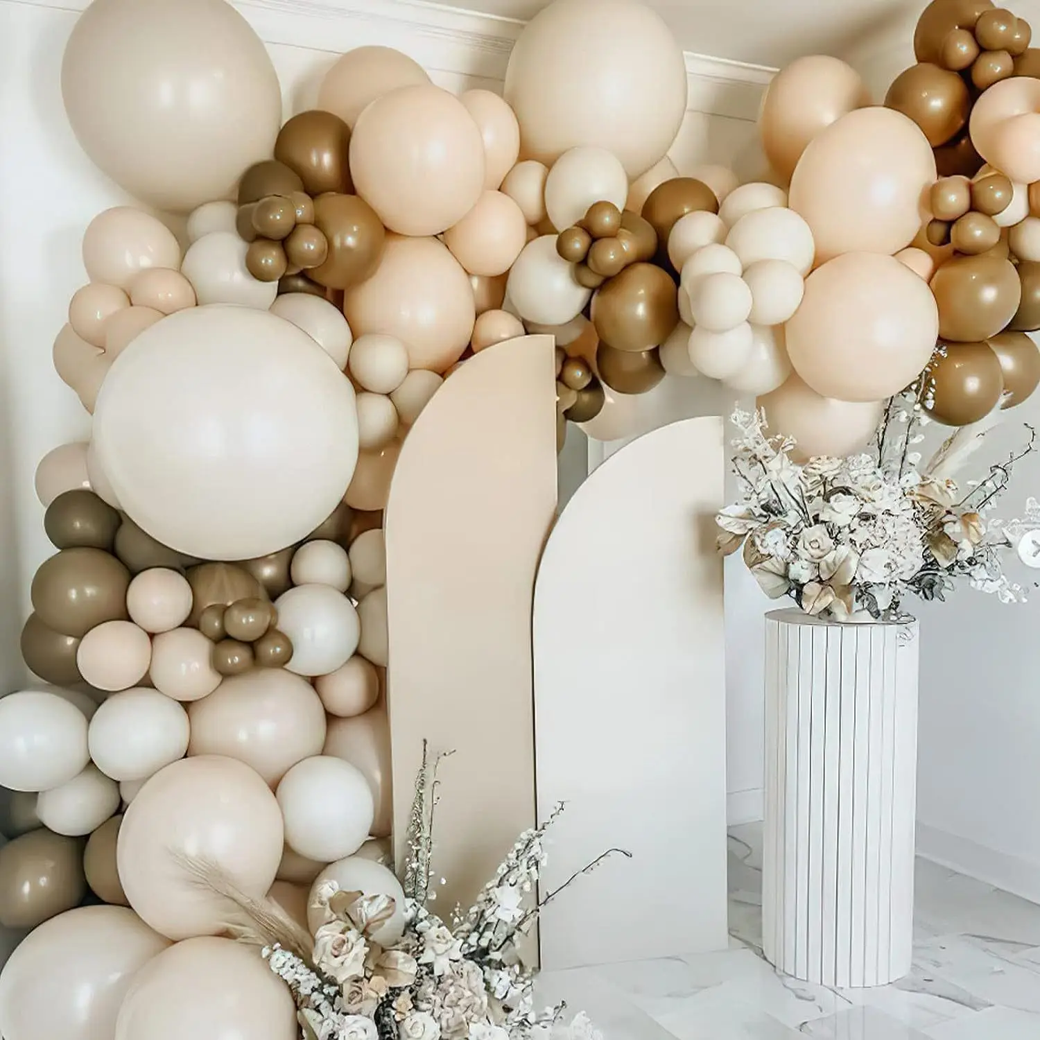 

Кофейные коричневые воздушные шары, гирлянда, арка, декор для свадьбы, дня рождения, Детские воздушные шары, шары для будущей мамы, цвета хаки, песок, строительные принадлежности