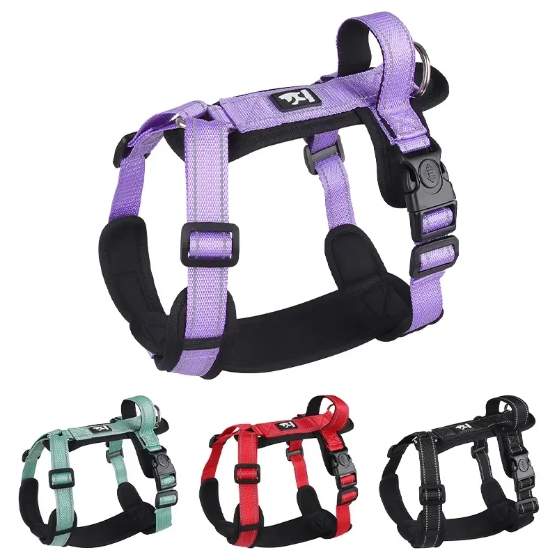 

Harness Handal for Supplies Dog Reflective Walking Dogs French Harness Vest Small Bulldog Nylon Medium Dog Pet