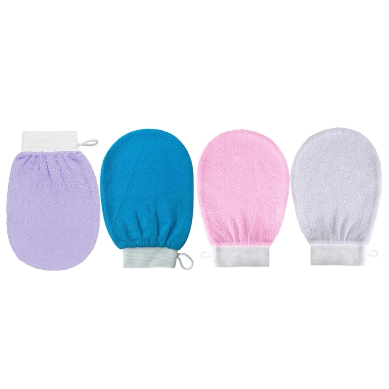 Exfoliating Shower Scrubber Bath Glove Moroccan Kessa Scrub Wash Mitt