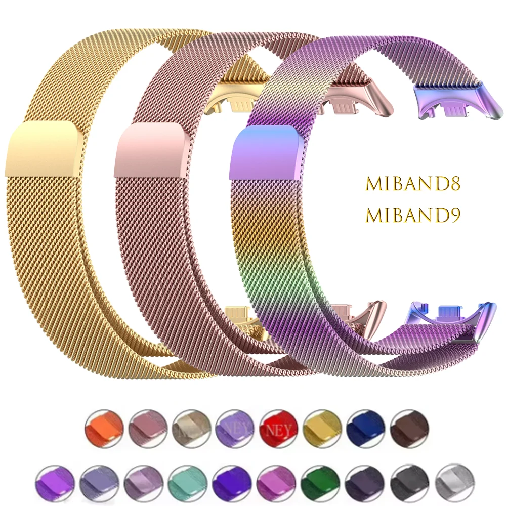 Milanese Loop Strap for Smartwatch Replacement Bracelet Accessories