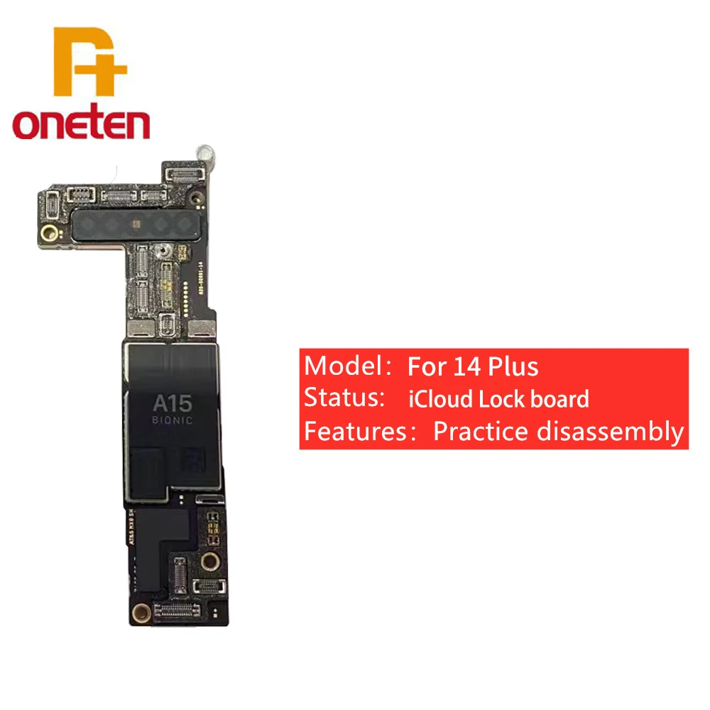Carte Mère IPhone 12 Pro Max 128Go (A2411) – Bon État – BLOQUÉE ICloud (Pièce Détachée)
