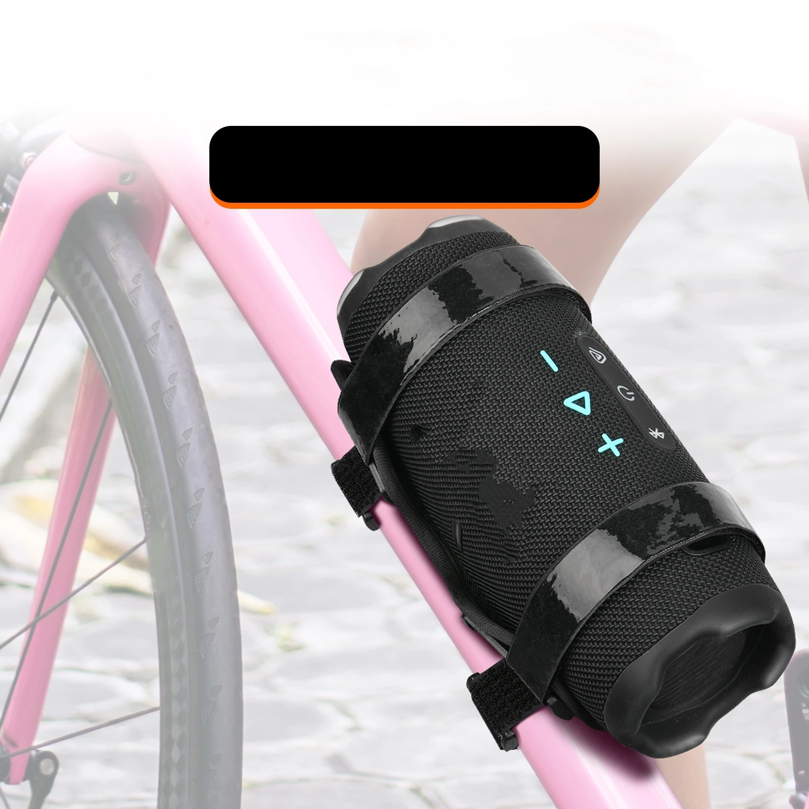 Support De Fixation Pour Enceinte Bluetooth JBL - Compatible Xtreme 3/4, Charge 5/6, Flip 7/6 - Sangle Ajustable, Fixation Intégrée