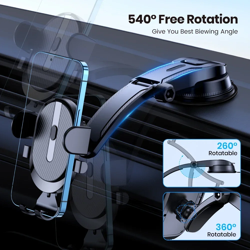 Universal 360° Rotatable Car Dashboard Phone Holder