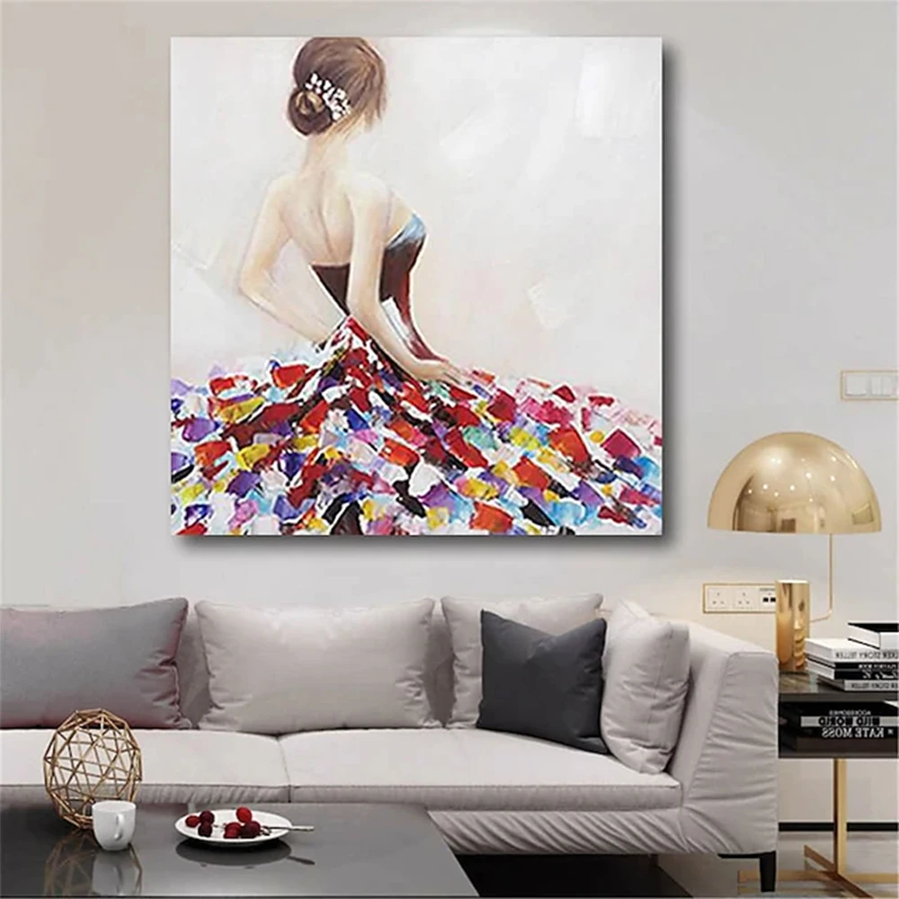 

Hand Painted Oil Paintings Abstract Modern Nude Girl Naked Girl Living Room Hallway Bedroom Luxurious Decorative Painting