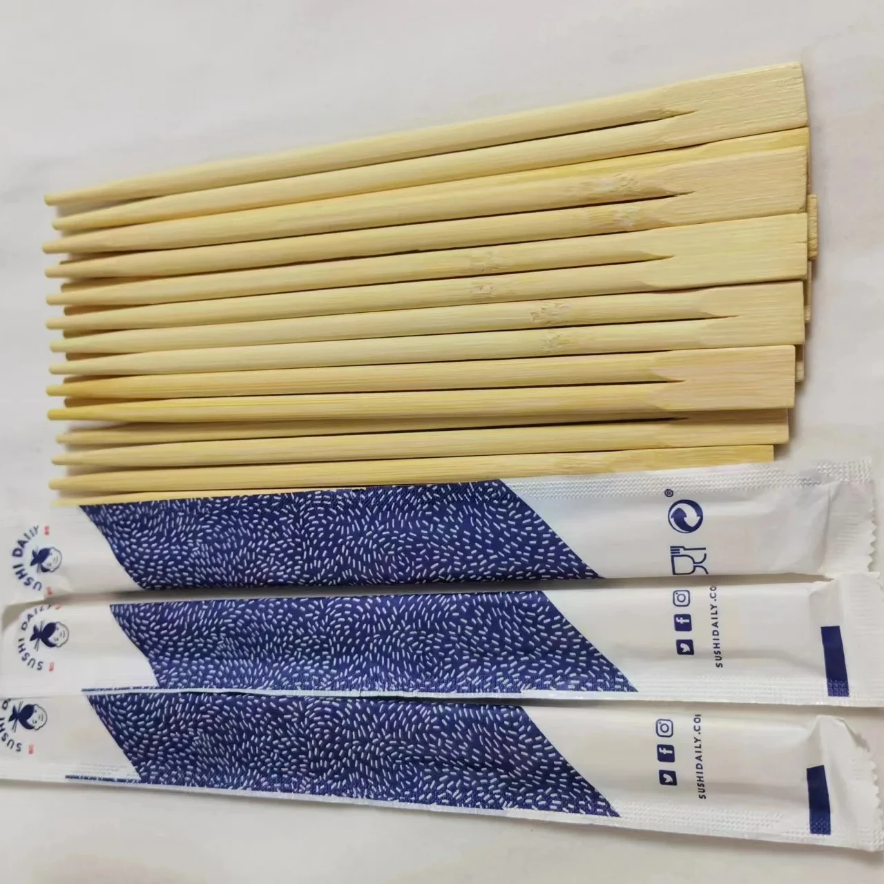 

20cm Bamboo Twin Chopsticks Hot Sale