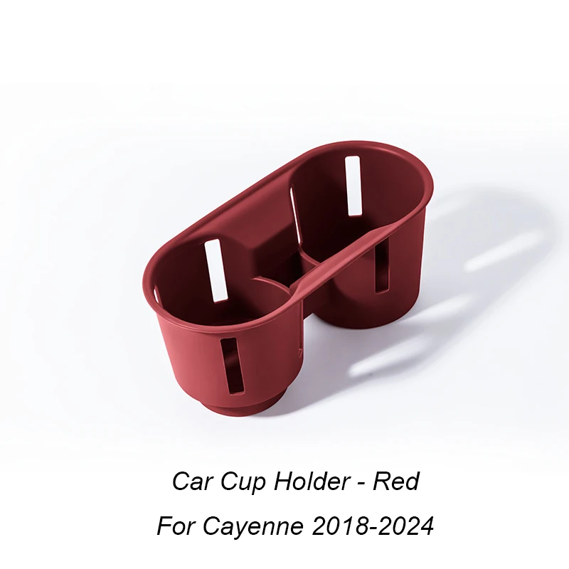 포르쉐 카이엔 2018 2019 2020 2021 2022 2023 2024 실리콘 자동차 컵 거치대 센터 콘솔 병 거치대 삽입 미끄럼 방지 패드