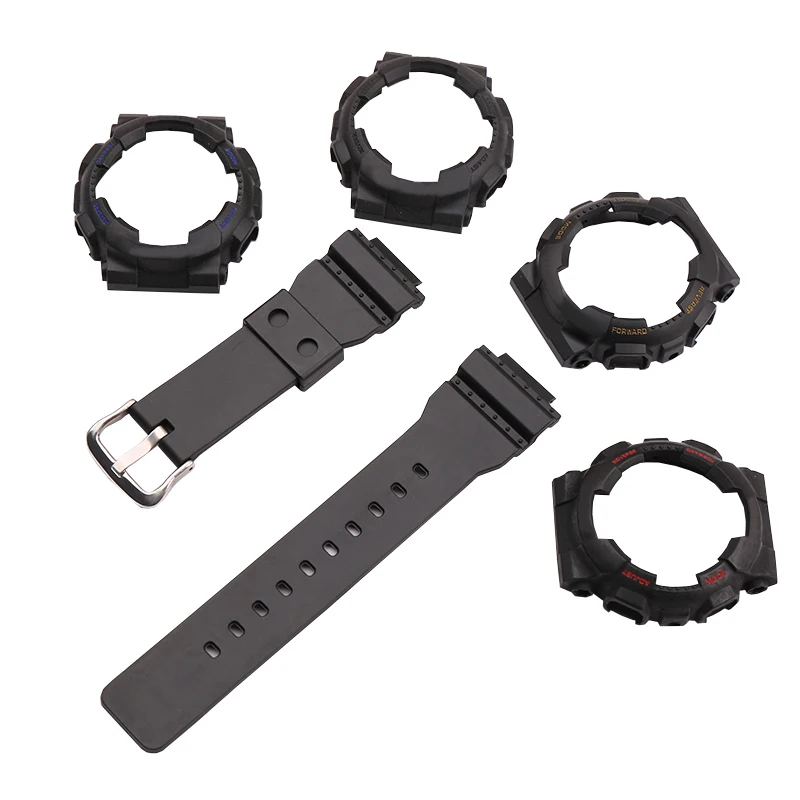 Watch accessories for GMA  resin strap case for  GMA-S110 GMA-S120 S130 ladies watch strap