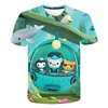 Kidss Fashion 3D The Octonauts Printed Short-Sleeved Tops For Boys Girls Summer Short-Sleeved High-Quality Children's Clothes 5