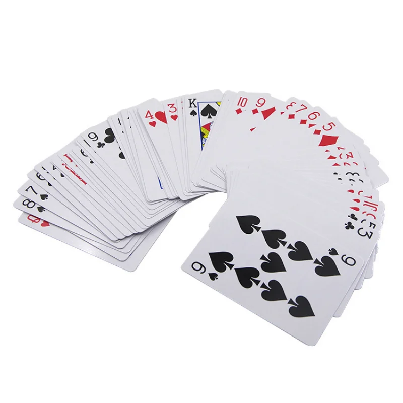Playing Cards Plastic Playing Cards Secretly Marked Playing Cards See Through Playing Card Magic Cards Outdoor Indoor Camping Recreation Pocket Magic Card Universal