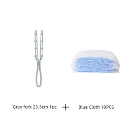 Electrostatic Dust - Removing Feather Duster for Household and Desktop Cleaning (GforkBcloth)