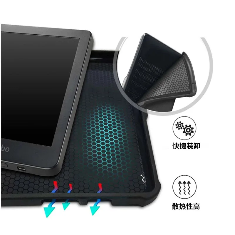 Premium E-Book Protective Case with Soft TPU Shell - Full Protection Design