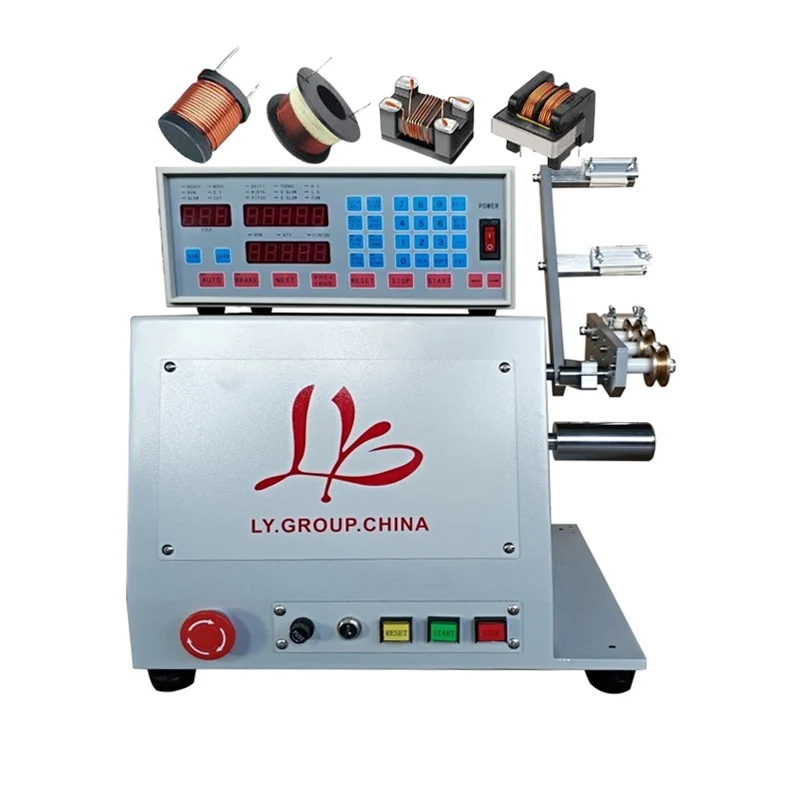 

LY 820 Coil Winding Machine 220V 110V C Automatic Computer Control Coil Winder Equipment 0.2-3.0mm Wire Use High Precision 750W