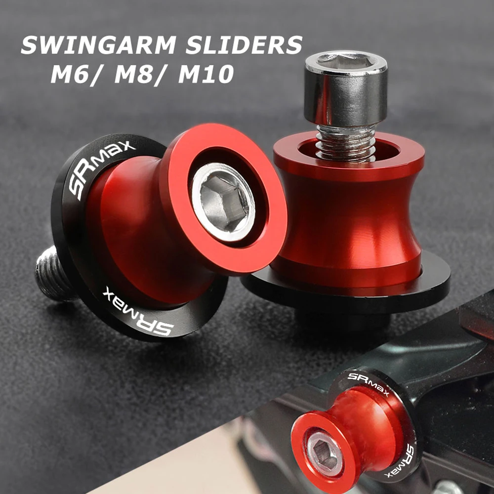 

FOR APRILIA Motorcycle Swingarm Spools Stand Screws Sliders Accessories SR MAX SRMAX 2022 2021 2020 2019 2018 2004 2005 2006