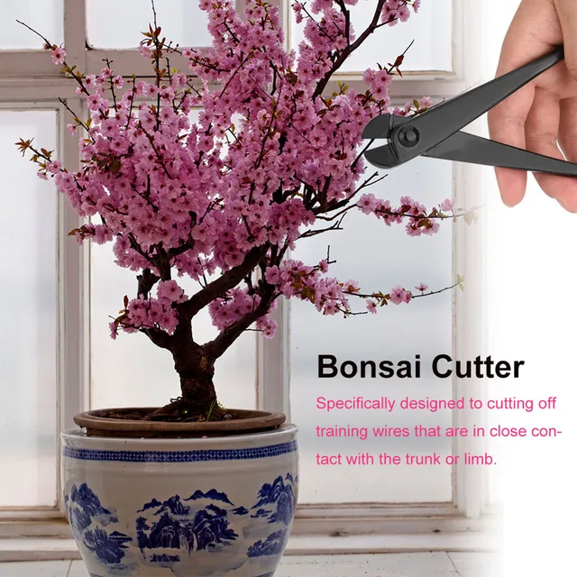 210 Mm -Es Bonsai Gombvágó Konkáv Élvágó Gyökérvágó Fogó Fogók Golyó Nyíró Olló Tájmodellezés Kert Szerszámok - Image 2