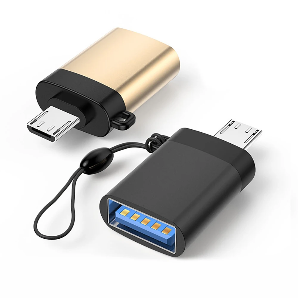 Universal Micro USB 3.0 OTG Adapter - Compact Connectivity Solution for Smartphones and Tablets