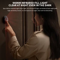 Xiaomi Smart Cat Eye 2 3MP HD Camera 940nm Infrared Night Vision Intercom Doorbell HDR 5-Inch 720P Screen 180° Wide Angle Lens - - Image 3