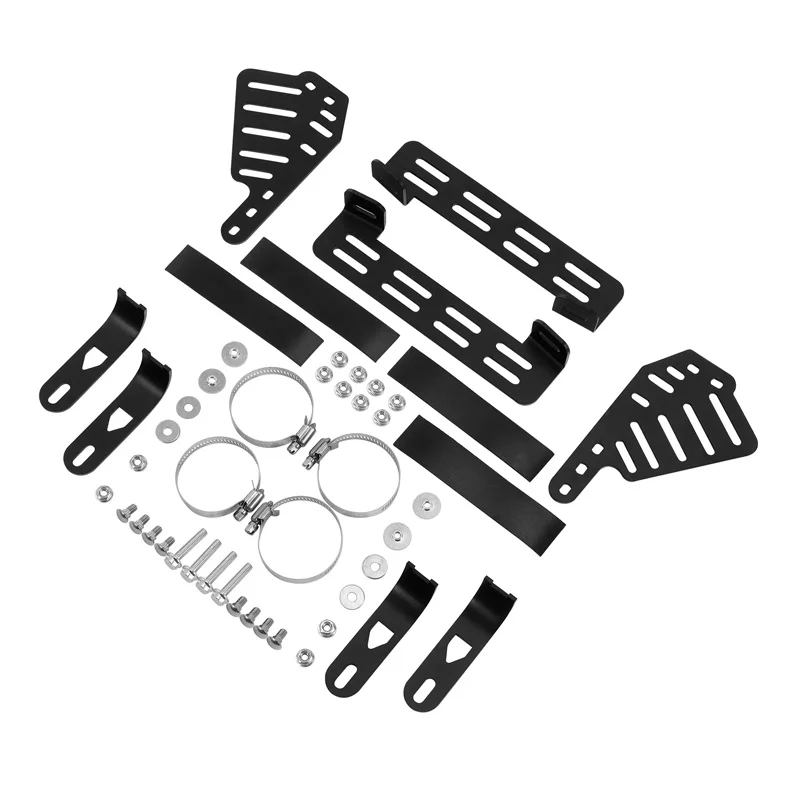 Staffa Di Montaggio Per Moto Per Harley Heirtage Softail Fat Boy Carenatura Anteriore A Pipistrello V Star 1100 Classic Valkyrie Deluxe Flhr