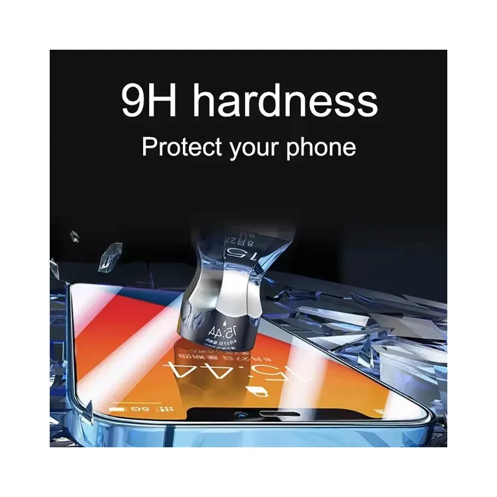 Premium Tempered Glass Screen Protector Set - 4 Pack