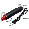 300W Hot Air Gun 110V US Plug with Heat Shrink Tubing Kit 2:1 Shrinkable Wire Connect Cover Cable Repair Protection Heat Gun 2