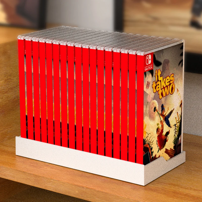 Game card holder game card box holder For Nintendo switch oled Cassette storage rack Desktop card box holder Game disc storage bracket stand NS switch accessories