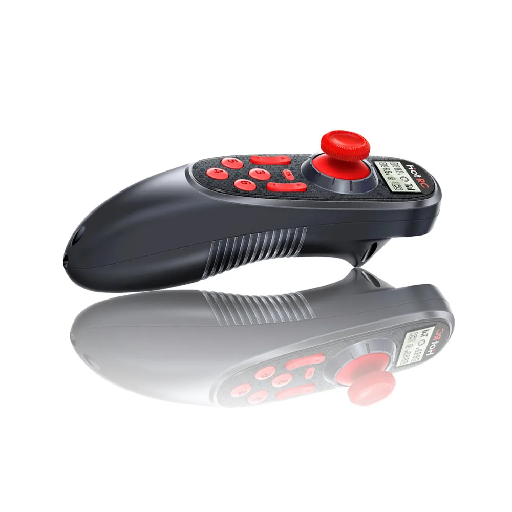 HOTRC DS-600 6CH 2.4GHz Radio System Transmitter Remote Controller with  F-06A Channel Receiver for RC Boat 4