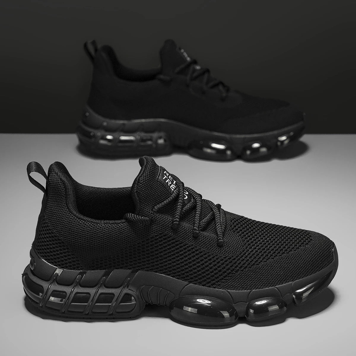 Men's Lightweight and Stylish Large-Size Casual Sneakers, Casual Outdoor Running and Walking Shoes, Lightweight Men's Shoes, Cushioned Road Running Shoes, Fitness Outdoor Sports Shoes