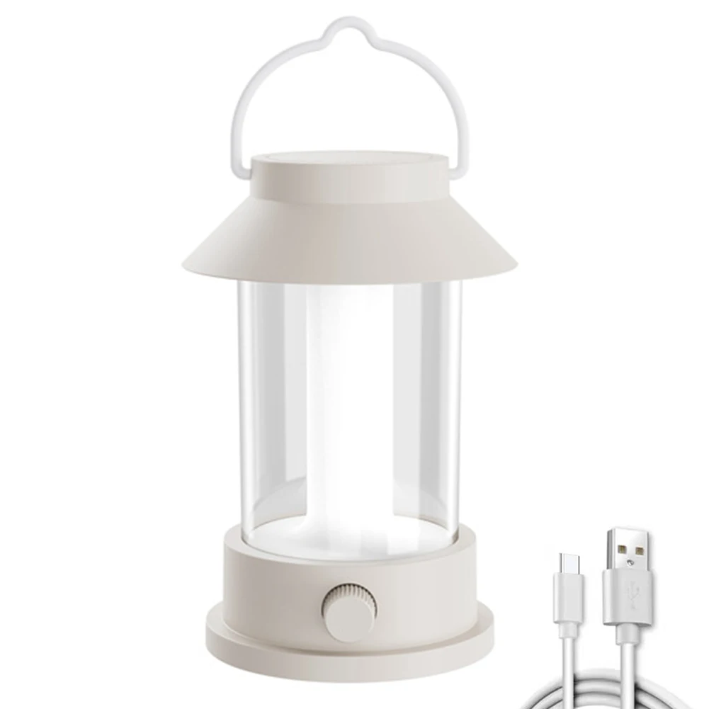 Outdoor Camping Light IPX4 Waterproof 4 Modes Last Up To 10H LED Camping Lantern Stepless Dimming720LM for Fishing Garden Porch