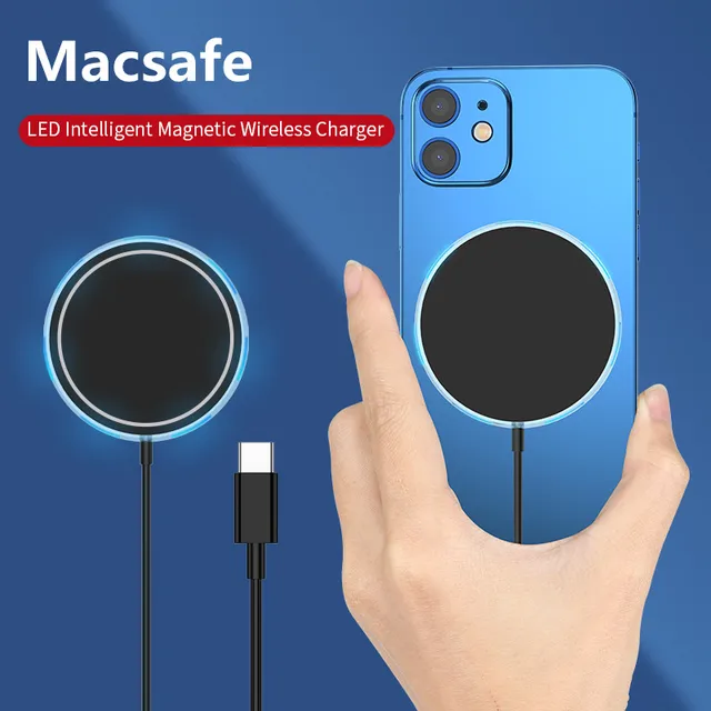 30W Magnetic Wireless Charger for Macsafe iPhone 13 12 Pro Max Mini Qi Fast Chargers Pad Magnet Phone Wireless Charging Station 4