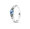 Bague populaire en argent sterling 925% de la série Princesse, avec coquille, couronne, nœud et zircon rose, pour femme, accessoires de bijouterie fine pour soirée
