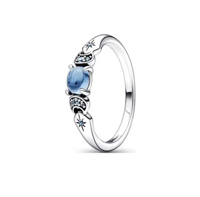 Bague populaire en argent sterling 925% de la série Princesse, avec coquille, couronne, nœud et zircon rose, pour femme, accessoires de bijouterie fine pour soirée