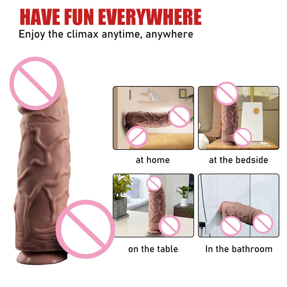 Women Sex Toys Big Dildo Soft Silicone Long Dildo with Suction Cup Realistic Big Penis For Anal Orgasm sex toys