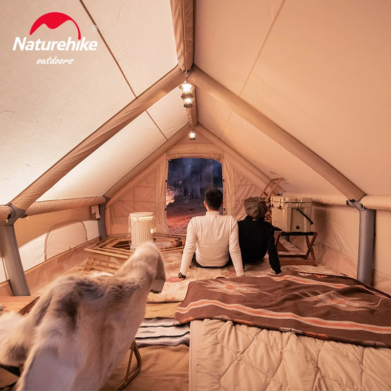 Naturehike-屋外防水インフレータブルテント,Air 12.0,3〜4人用