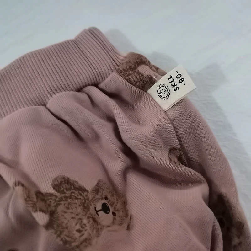 MILANCEL  New Baby Clothing Set Bear Hoodies and Bloomer Toddler Girls Suit Casual Boys Hoodie Set baby clothes penguin set
