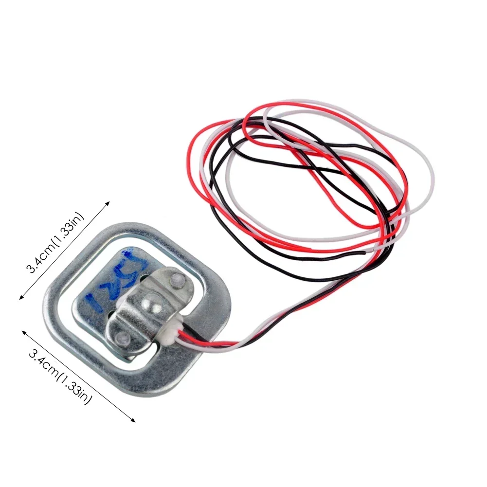 【Trending Now】 50KG Half-Bridge Load Cell Weight Sensor + HX711 Amplifier Module for Digital Scales Arduino DIY Projects.