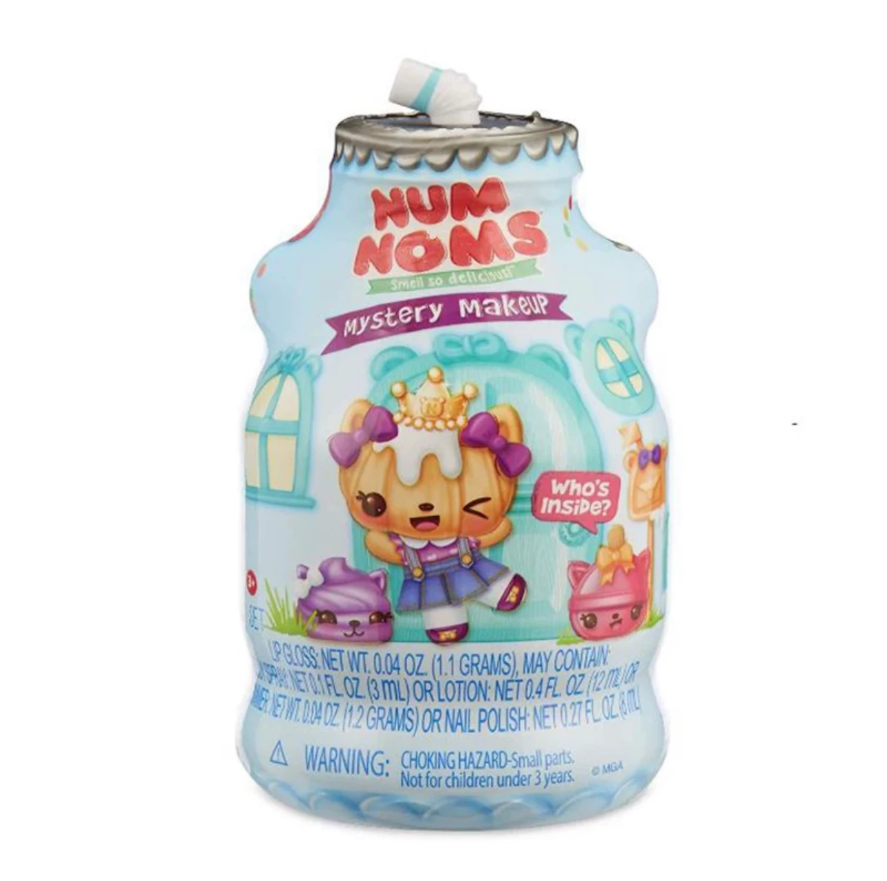 thumbnail image 1 of Juguetes sorpresa originales de Num Noms Slime So Delicious para niñas, Slime esponjoso, maquillaje misterioso, brillo de labios, olor, bocadillos, muñecas kawaii, 1 of 5