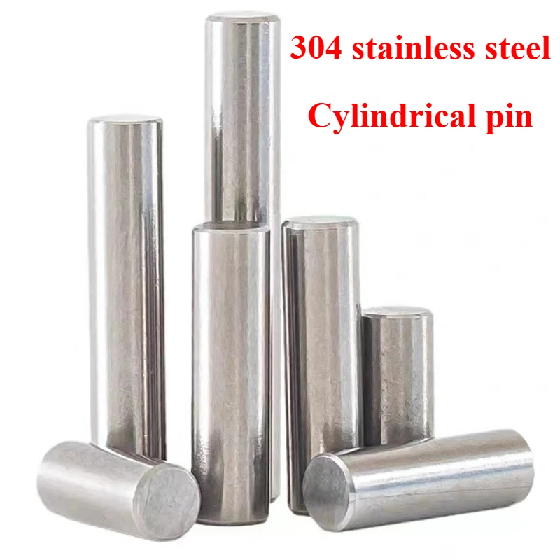 10/25pcs 2mm 2.5mm 3mm 5mm 6mm 8mm 10mm 원통형 핀 위치 지정 다웰 304 A2 스테인레스 스틸 고정 샤프트 솔리..